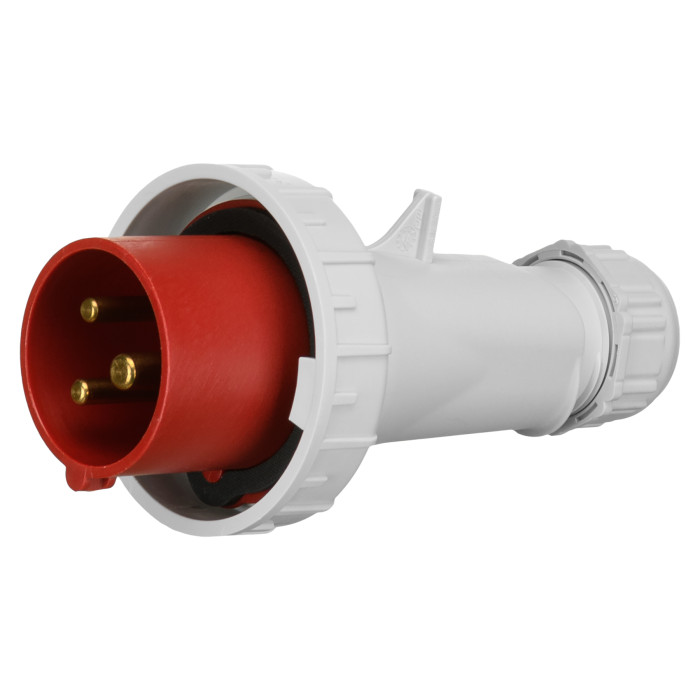 Вилка кабельна IDE MUNDIAL 2P+E 16A 380–415V IP66-67