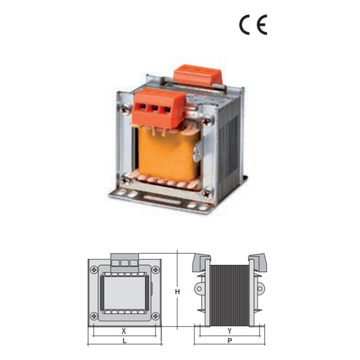 Трансформатор напруги Italweber Elettra CBM 1ф 6 кВА - CBM006K00008