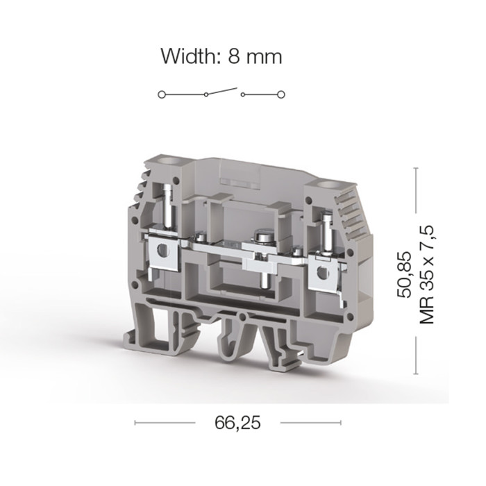 Клема Klemsan WGO Вимірювальна 6 мм - 0.0.0.3.70590
