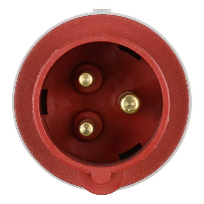 Вилка кабельна IDE MUNDIAL 2P+E 16A 380–415V IP44