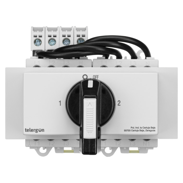 Модульний перемикач навантаження TELERGON ZBK 4P 25A - ZBK25SMAH1U4