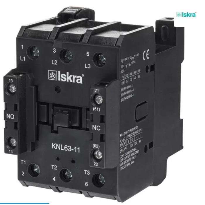 Контактор ISKRA KNL-38-00 Q7 380/415V/50/60Hz - 30051099000