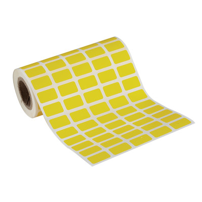 0.0.0.8.08406 Самоклеюче ПВХ маркування PYE-04 YL, 15x9 жовтий,(2500/уп)