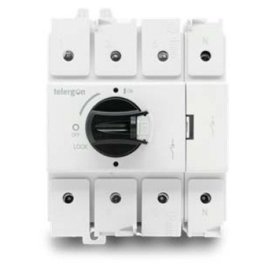 S3-01253P1DB Вимикач модульний з прямой ручкою 3x125A