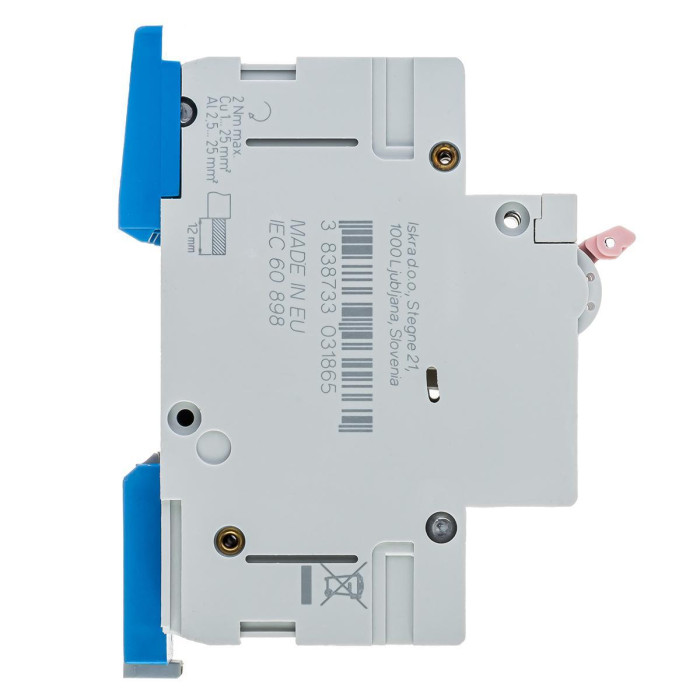 Модульний автоматичний вимикач ISKRA RI63 3P C2A 10кА - 786100100800