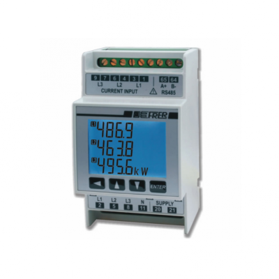 Аналізатор мережі модульний FRER NaNo 1-5 A RS485 100-400 В