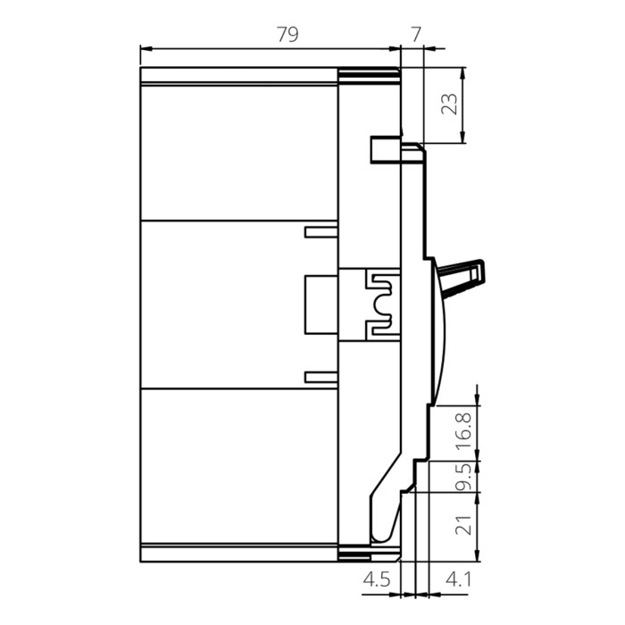 786103501000 MOD2 3NL 250A OLD Автоматичний вимикач з регульованим розчеплювачем 250А, 36кА
