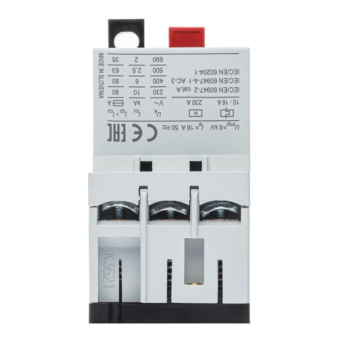 Автомат захисту двигуна 16A серії MS25