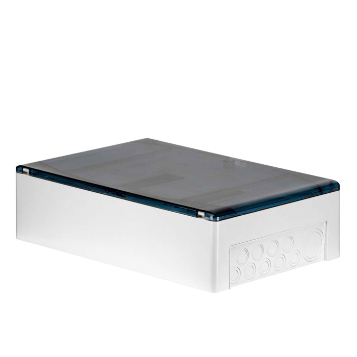 GPS24PT/RR Корпус розподільчий GOLD, 2x12 (24) модулі, навісного виконання, прозорі двері, IP40