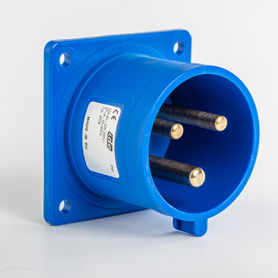 Вилка вбудована IDE MUNDIAL 2P+E 32 А 380–415 В IP44