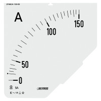 Шкала амперметра FRER ZF 150/5А В