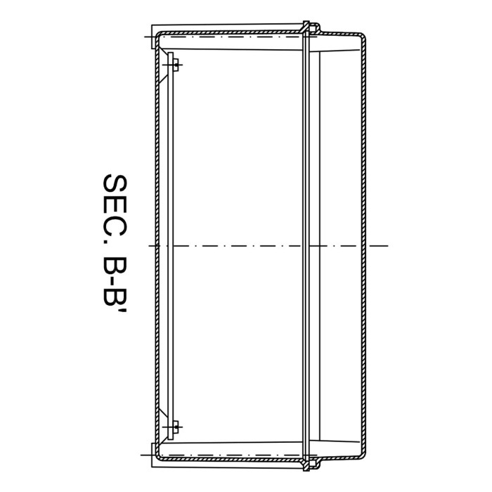 ROC64PO Корпус з подвійною ізоляцією (Class II), поліестер, 540x360x171мм, IP66