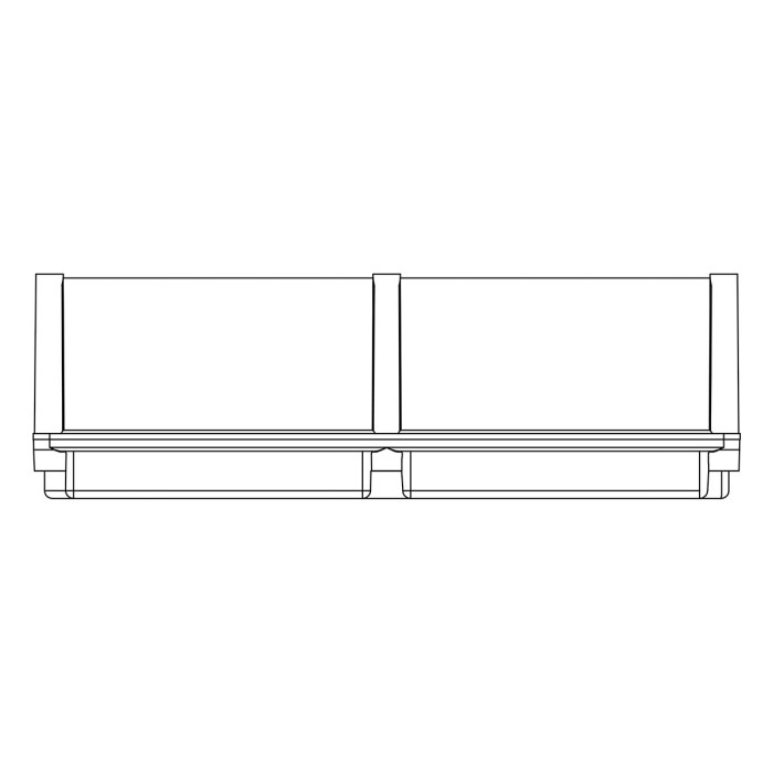ROC64PO Корпус з подвійною ізоляцією (Class II), поліестер, 540x360x171мм, IP66