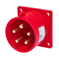 Вилка вбудована IDE MUNDIAL 3P+N+E 32A 200/346–240/415V IP44