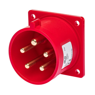 Вилка вбудована IDE MUNDIAL 3P+N+E 32A 200/346–240/415V IP44