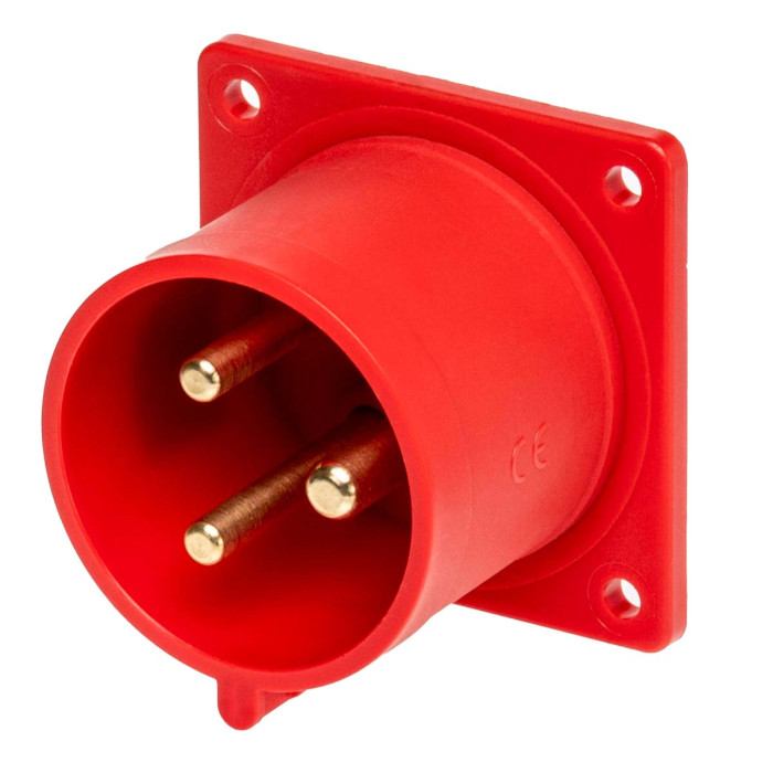 Вилка вбудована IDE MUNDIAL 3P+N+E 32 А 200/346–240/415 В IP44 - 03116