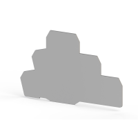 Торцева кришка Klemsan PUK сіра