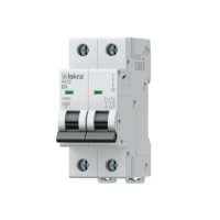 Модульний автоматичний вимикач ISKRA RI72 2P D6A 10кА