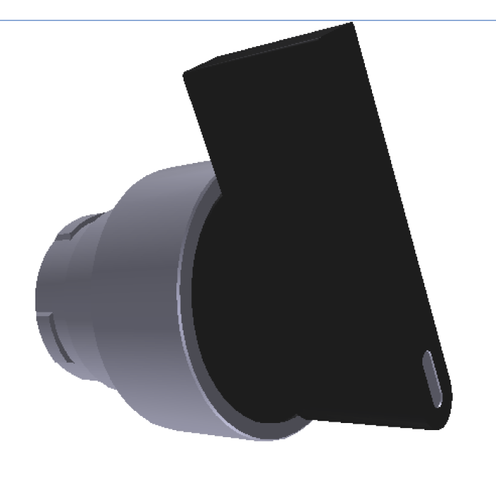 Поворотна кнопка 3-позиційна, з поверненням в нуль COMEPI - ECX 1380