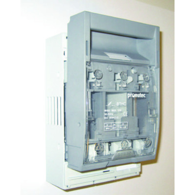 432.12.01.06.00E8 Вимикач під запобіжник горизонтальні BTHC NH-00 160A M8 800VAC