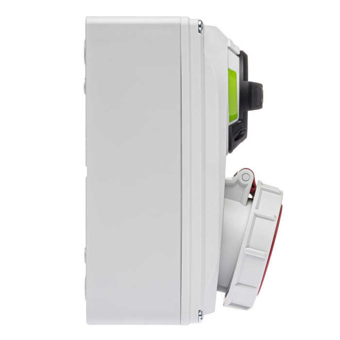 Розетка настінна з механічним блокуванням IDE MUNDIAL 3P+E 16 А 380–415 В IP67 - 03832