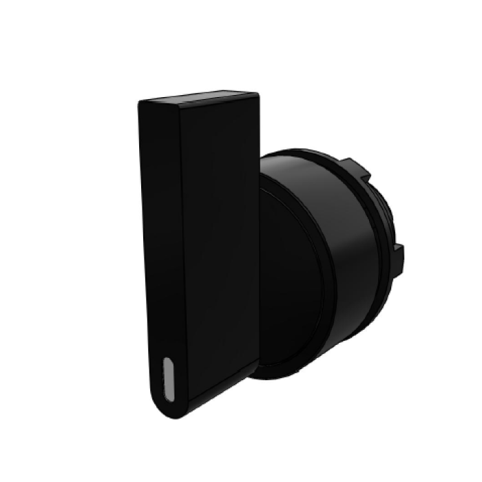 Селектор з довгим важелем – чорний – IP65, 2 фіксовані положення COMEPI - ECX 4350