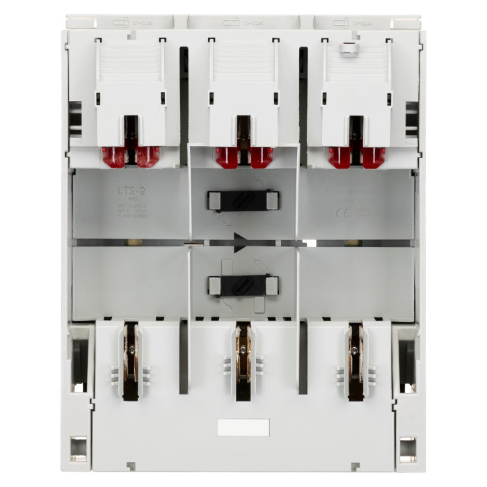 432.24.60.23 Вимикач під запобіжник горизонтальні BTHC NH-2 400A M10 на шину 60мм