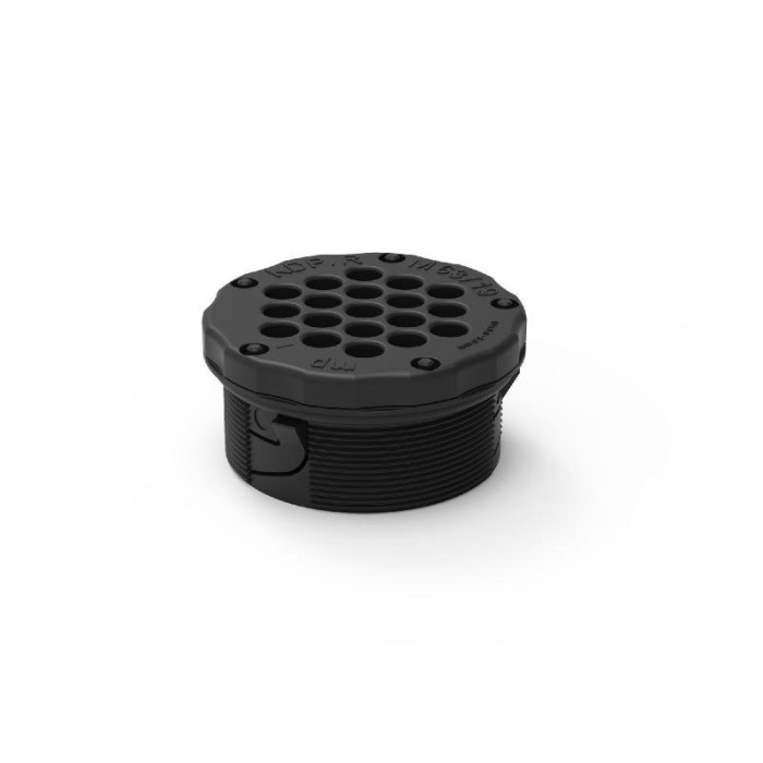 CEPR5008 Пластикова каб. ввідна панель кругла, D50,8вх.