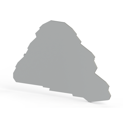 Торцева кришка Klemsan PYK сіра