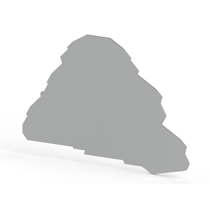 Торцева кришка Klemsan PYK сіра - 0.0.0.4.46539