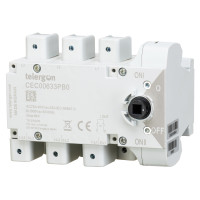 Перемикач TELERGON CEC 3P 63A