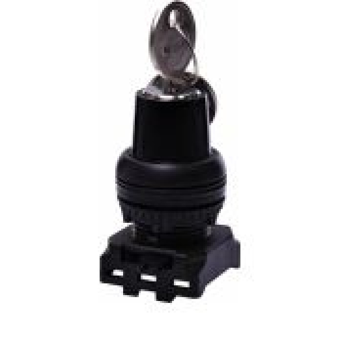 ECX 3410 Перемикач пластик. з ключем, 2 позиційний (ключ виймається в лівому поло́женні)