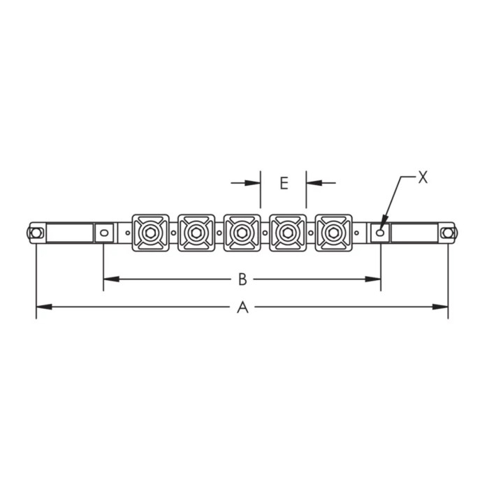 551350 Шинотримач плаский FBS 400A