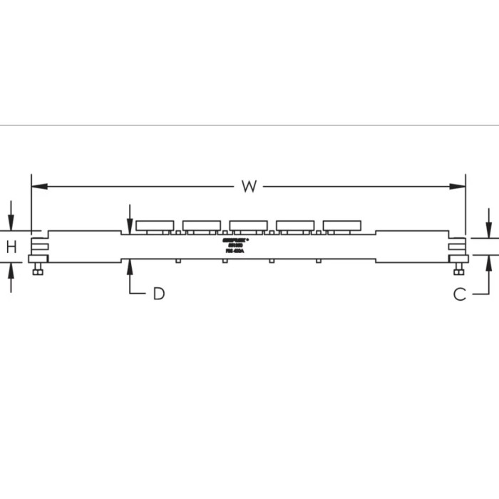 551350 Шинотримач плаский FBS 400A