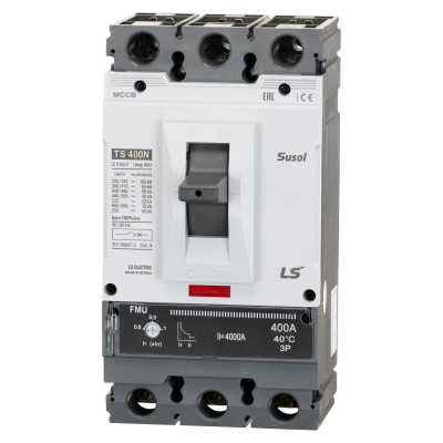 Автоматичний вимикач LS ELECTRIC TS400N 3P 400A 65 кА