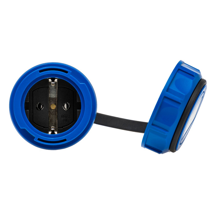 Розетка кабельна IDE SCHUKO 2P+E 16 А 250 В IP66-68 - 00118