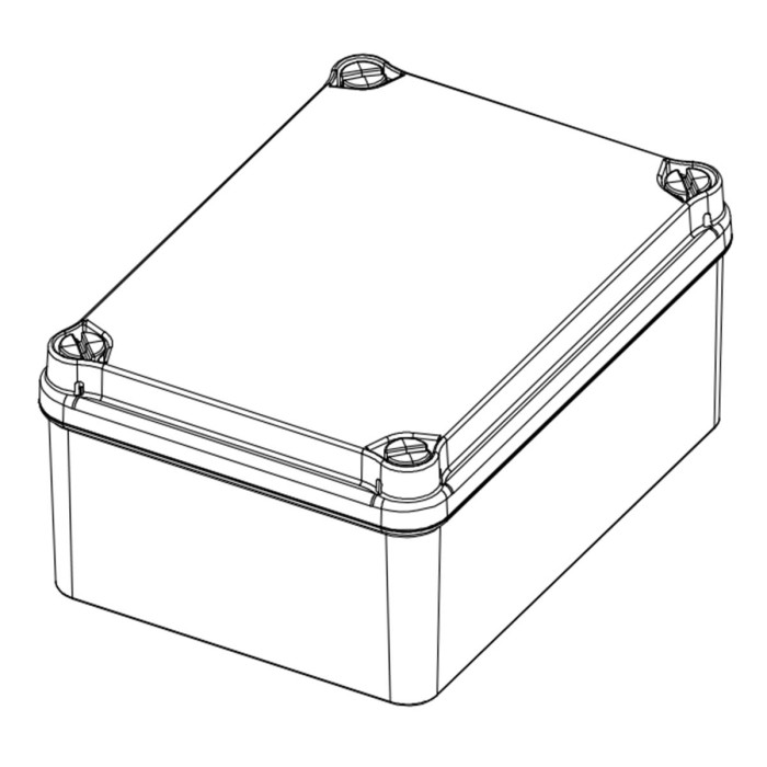 EL161 Клемна коробка 121x166x80, IP65-IP67, IDE