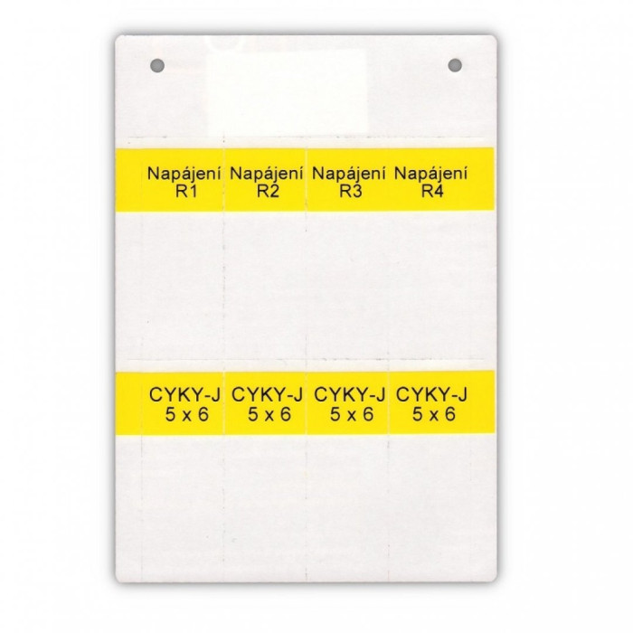 Маркування на провід KCCM-Y Klemsan 67.5x25 (10-50 мм²) - 0.0.0.8.08902