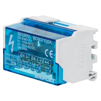Двополюсна колодка nVent Eriflex BD 80/100A 6 виходів