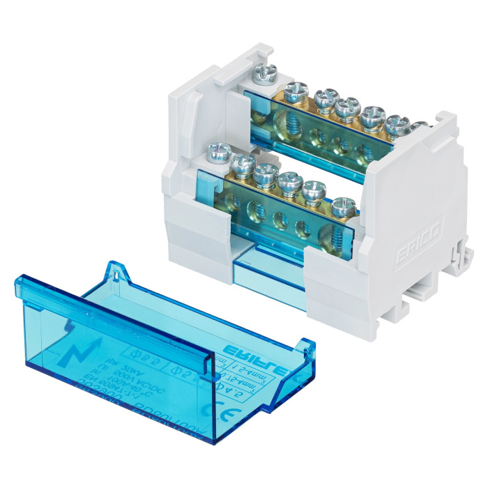 Двополюсна колодка nVent Eriflex BD 80/100A 6 виходів