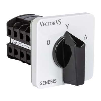 Кулачковий перемикач GC 16A схема 12 (0-Y-Δ)