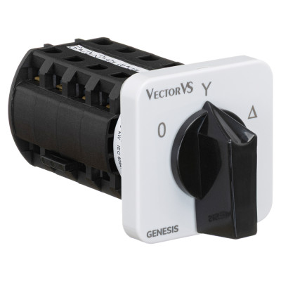 Кулачковий перемикач GC 16A схема 12 (0-Y-Δ)