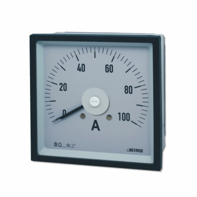 Амперметр FRER A96MA 240˚ шкала 10A 60мВ