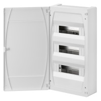 GPS36PO/RR Корпус розподільчий вбудований GOLD,3х12(36) модулі, пластикові двері, N/PE шина, IP40