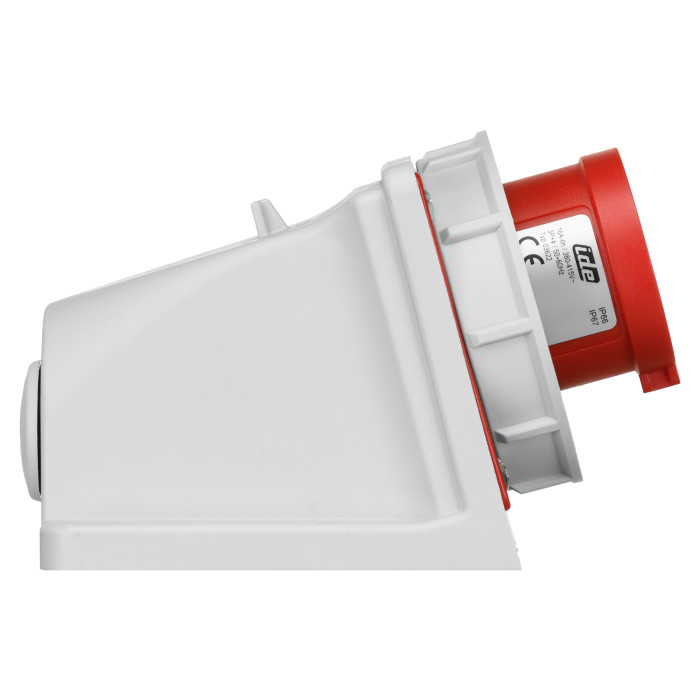 Настінна вилка IDE MUNDIAL 3P+E 16A 380–415V IP67