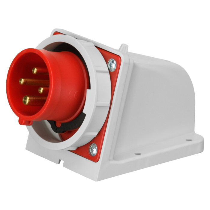 Настінна вилка IDE MUNDIAL 3P+E 16A 380–415V IP67