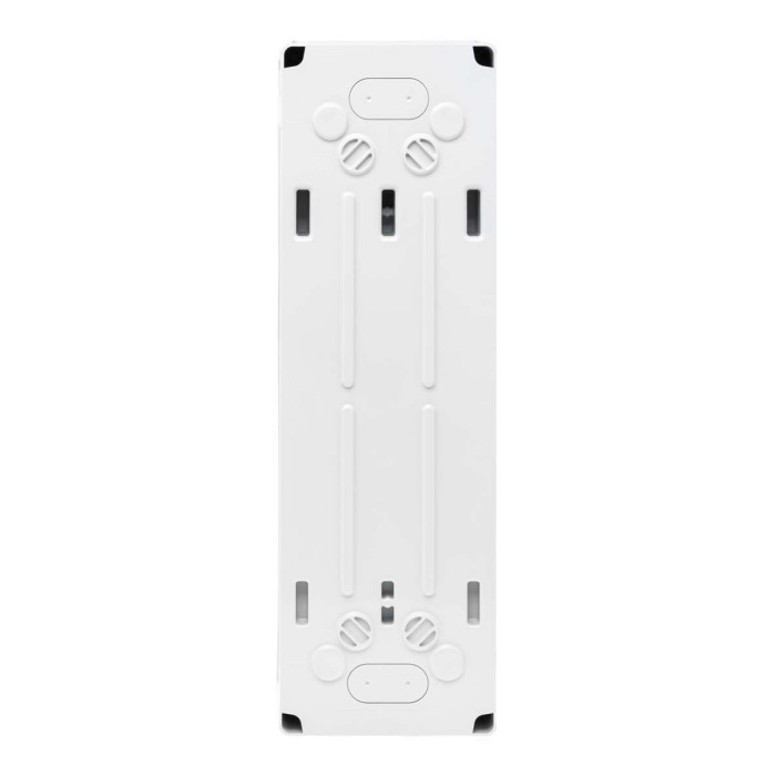 PCSN6PT/RR Настінний корпус для сил. розеток з отворами STAR 1х6 MOD 436x142x137мм, IP65, шини N+PE