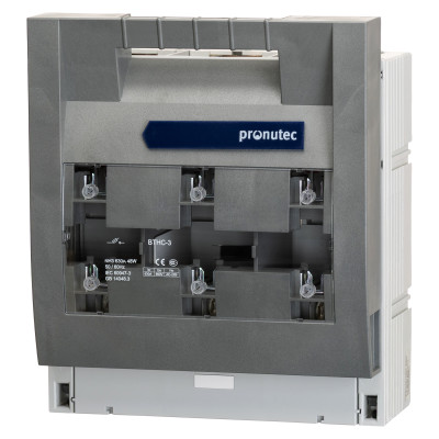 432.15.20.34 Вимикач під запобіжник горизонтальні BTHC NH-3 630A M12