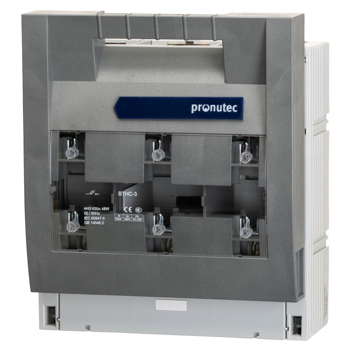 432.15.20.34 Вимикач під запобіжник горизонтальні BTHC NH-3 630A M12