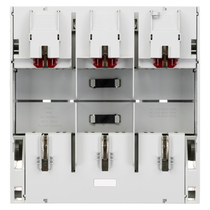 432.15.20.34 Вимикач під запобіжник горизонтальні BTHC NH-3 630A M12